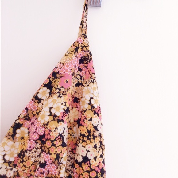 Floral Print Tie-Back Dress XS - Picture 4 of 10